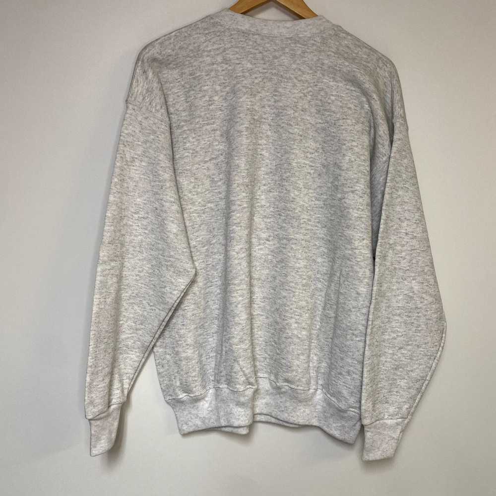 Lee Vintage Lee Blank Sweatshirt Gray 90s XL Swea… - image 2