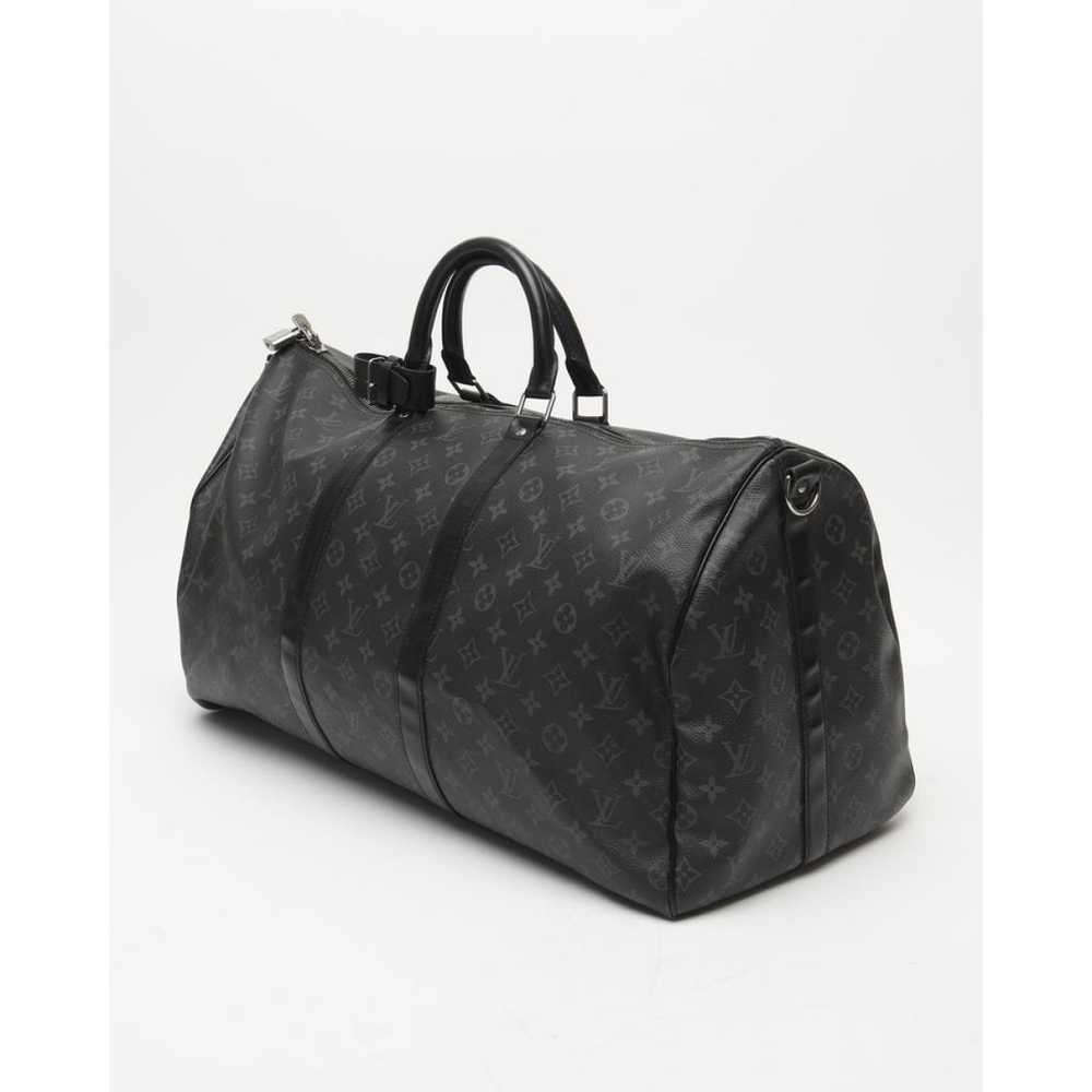 Louis Vuitton Keepall cloth travel bag - image 2