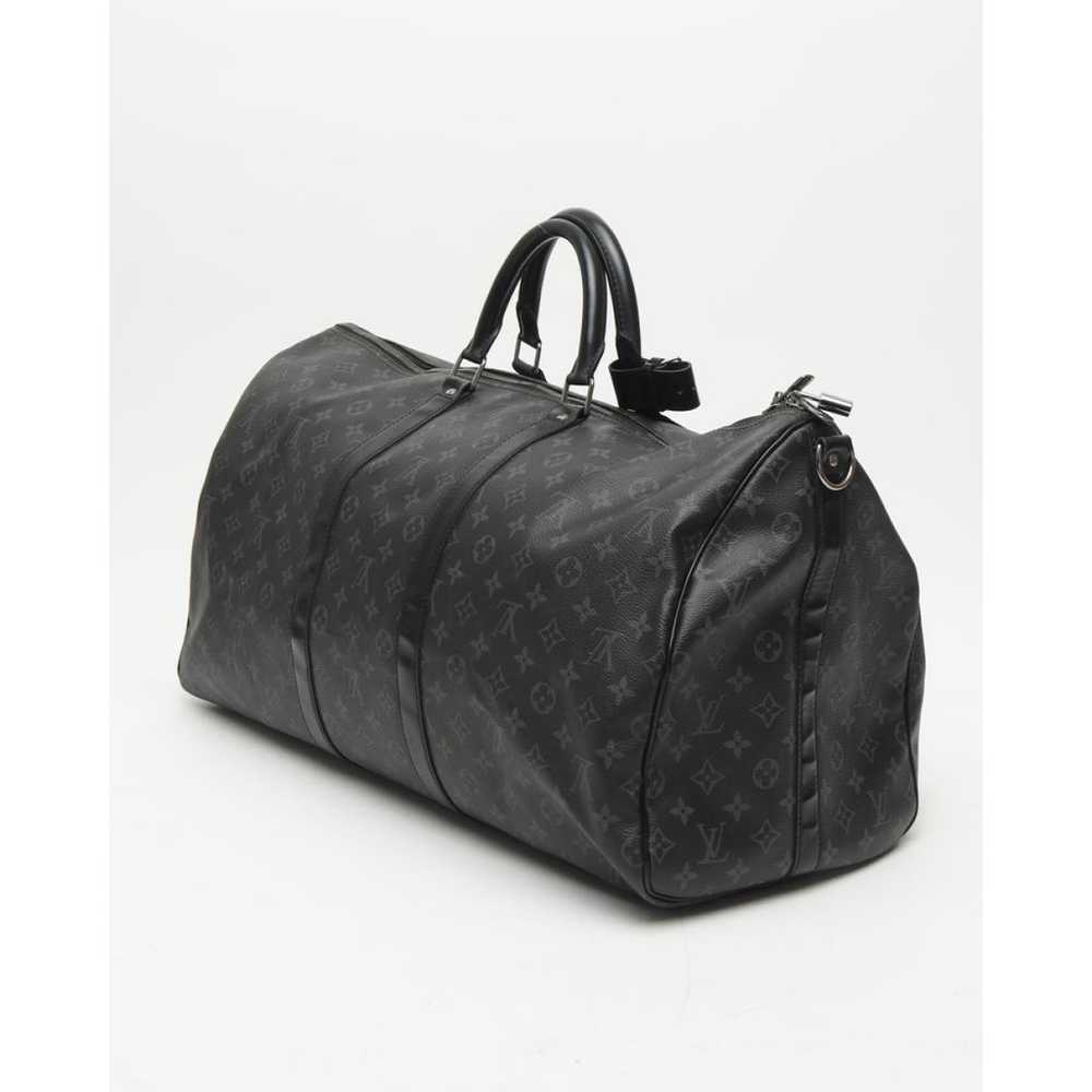 Louis Vuitton Keepall cloth travel bag - image 3