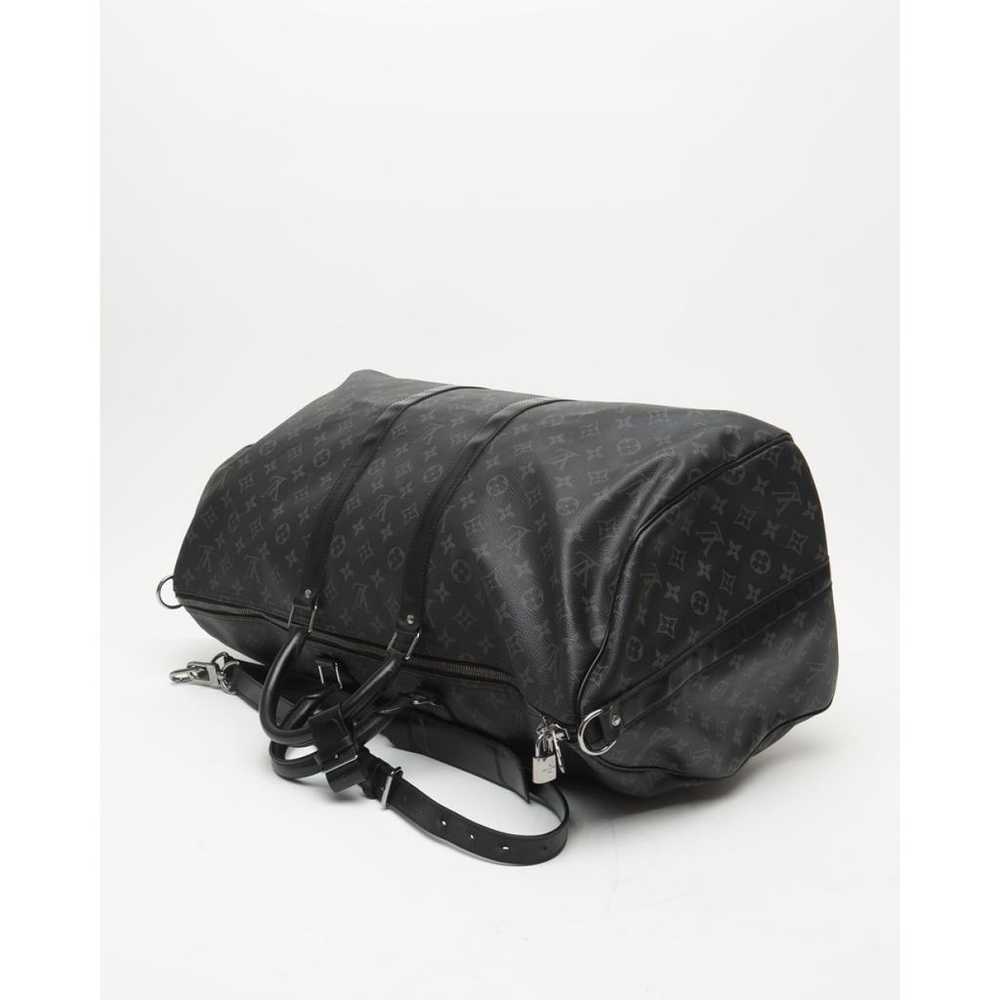 Louis Vuitton Keepall cloth travel bag - image 5