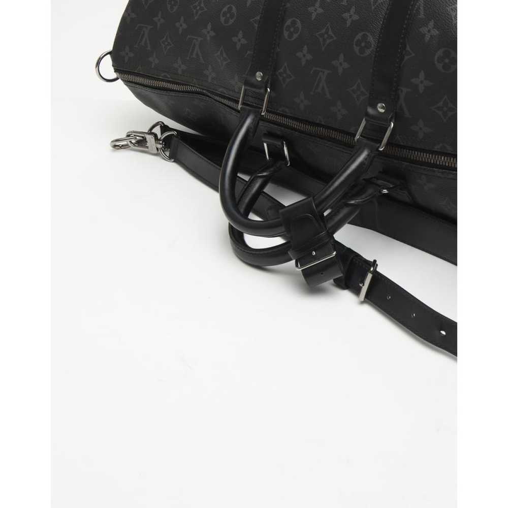 Louis Vuitton Keepall cloth travel bag - image 6