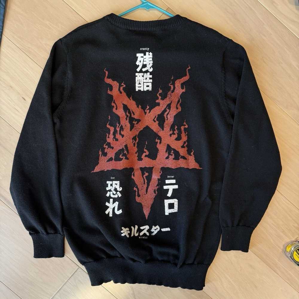 Killstar × Streetwear Killstar Sweater XL Black G… - image 8