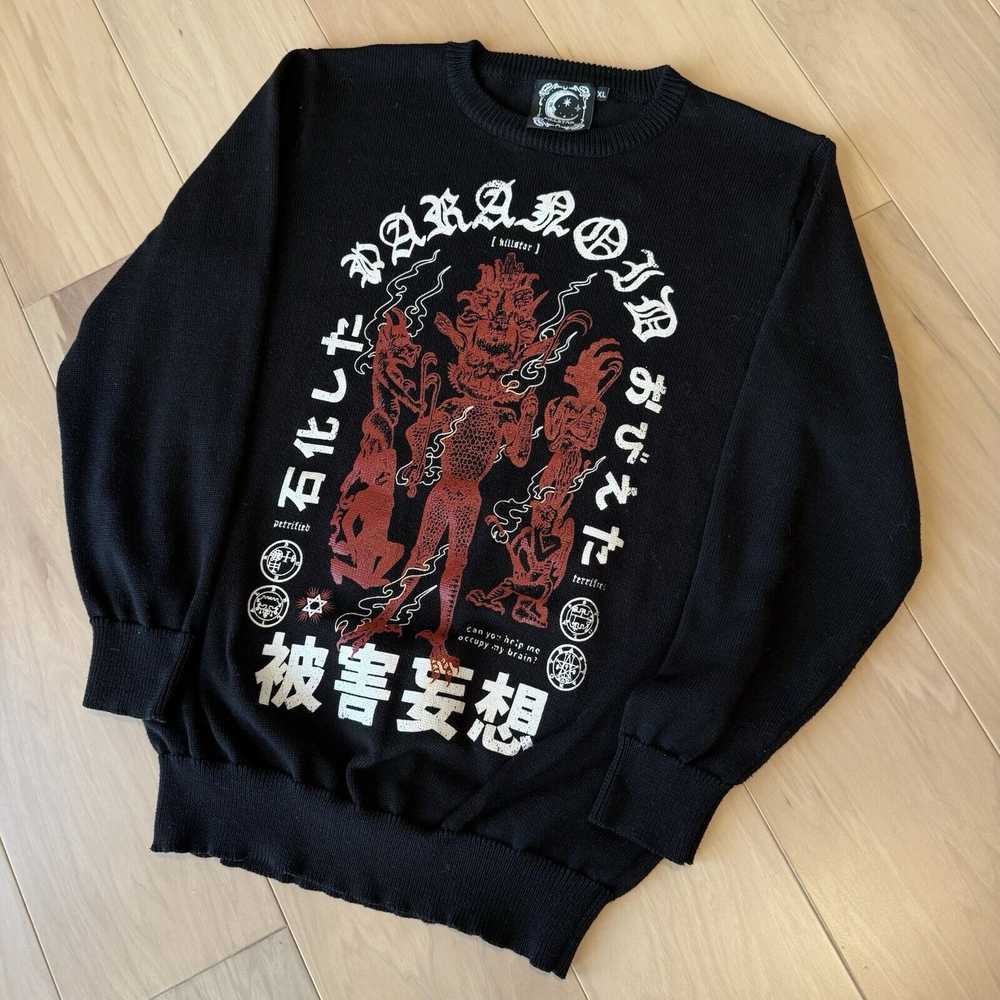 Killstar × Streetwear Killstar Sweater XL Black G… - image 9