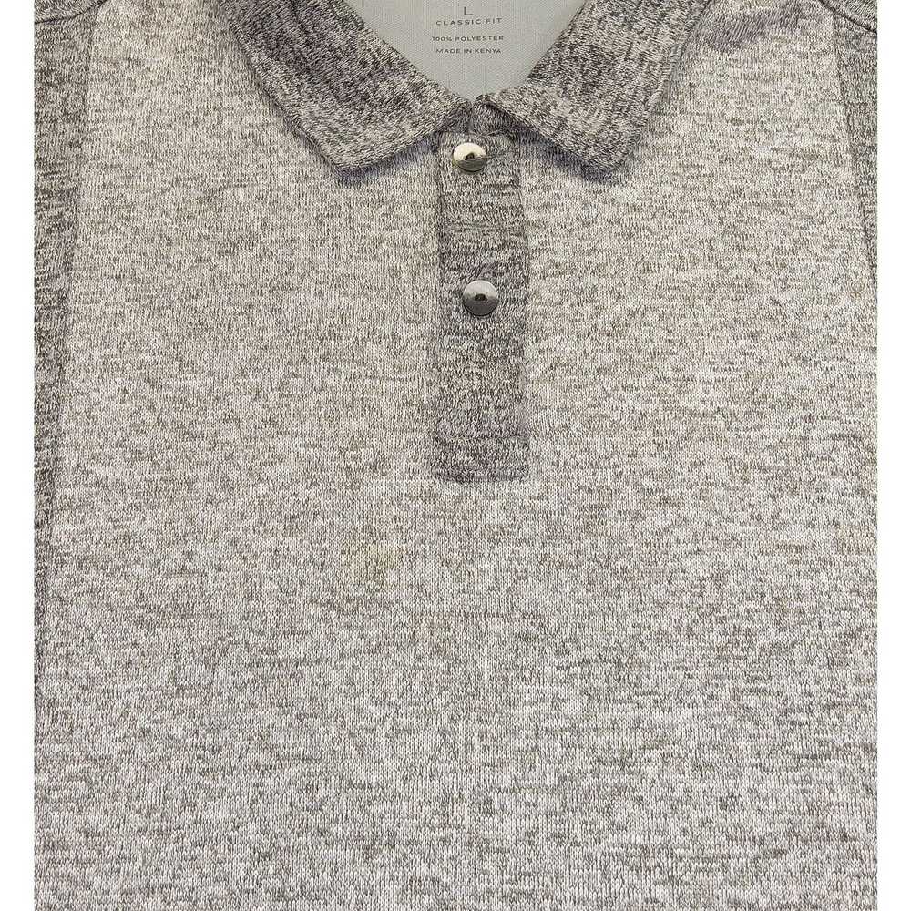 Van Heusen Van Heusen Polo Shirt L Classic Grey S… - image 4