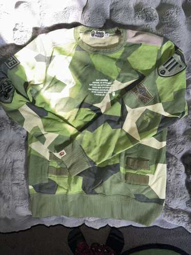 Bape SPLINTER CAMO CREWNECK