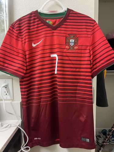 Nike Ronaldo 2014 Portugal Home World Cup Jersey