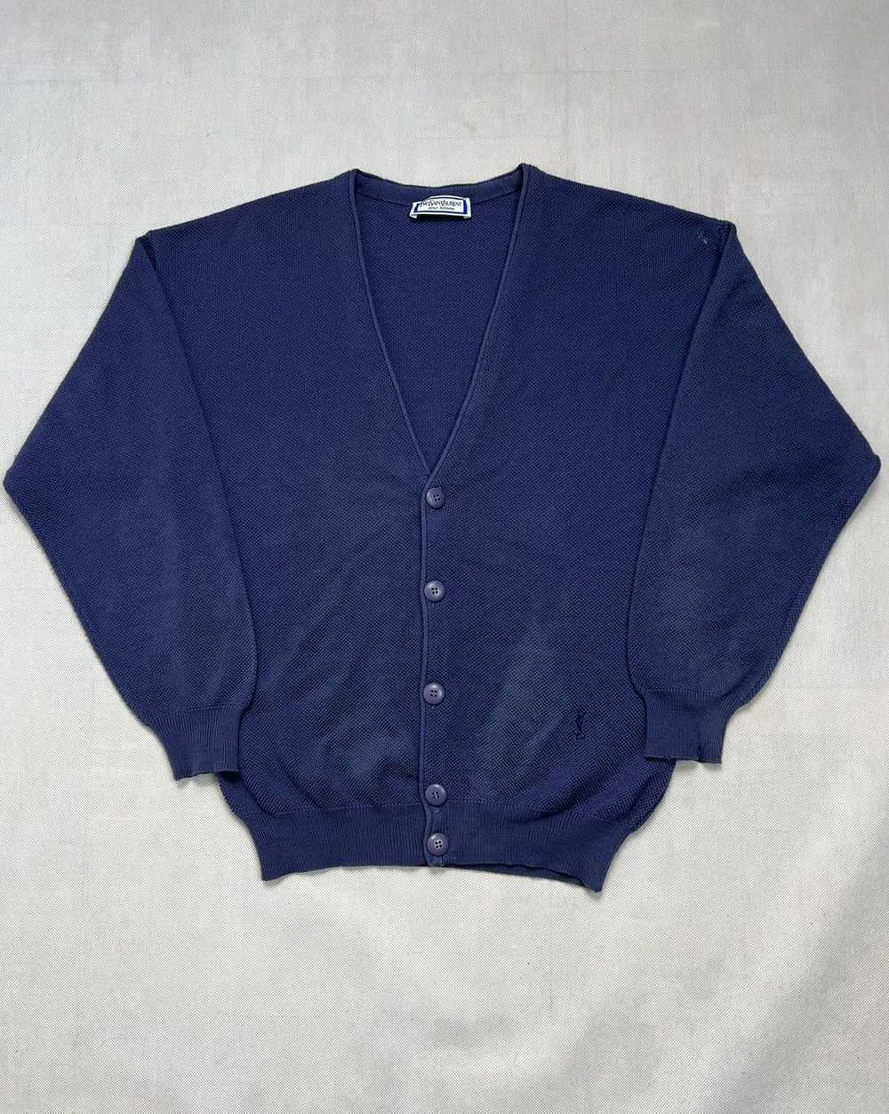 Vintage × Yves Saint Laurent Cardigan Yves Saint … - image 2