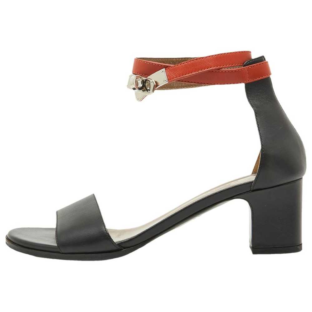 Hermès Patent leather sandal - image 1