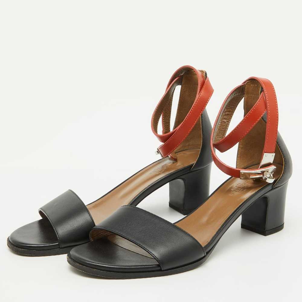 Hermès Patent leather sandal - image 2