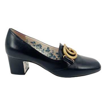 Gucci Marmont leather heels - image 1