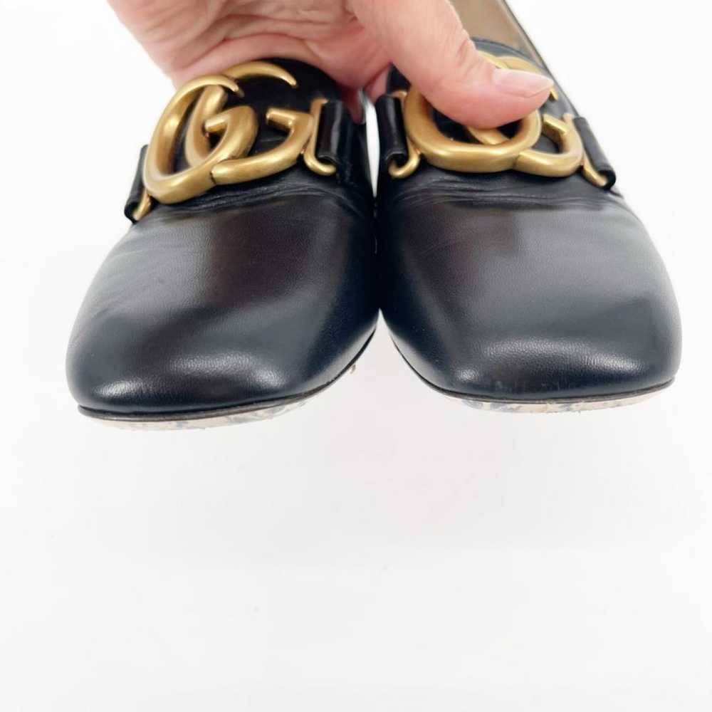 Gucci Marmont leather heels - image 6