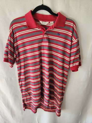 Sears Vintage 70's Men's Striped Short Sleeve Polo