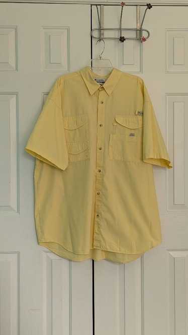 Columbia Columbia PFG Shirt Men's XXL Yellow