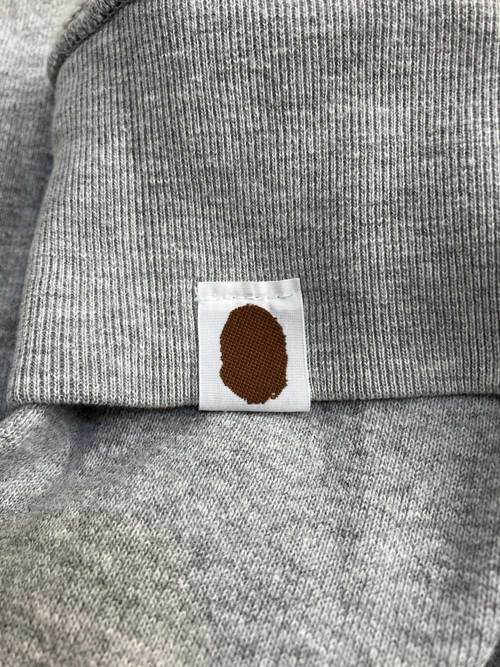 Bape OG Bape Gray Swarovski Spell Out Pullover Ho… - image 12