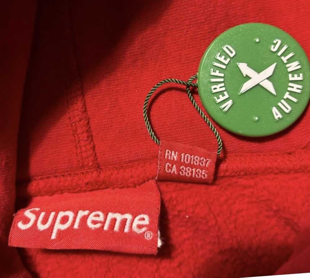 Supreme SS18 Supreme Cord Collegiate Logo Hoodie … - image 5