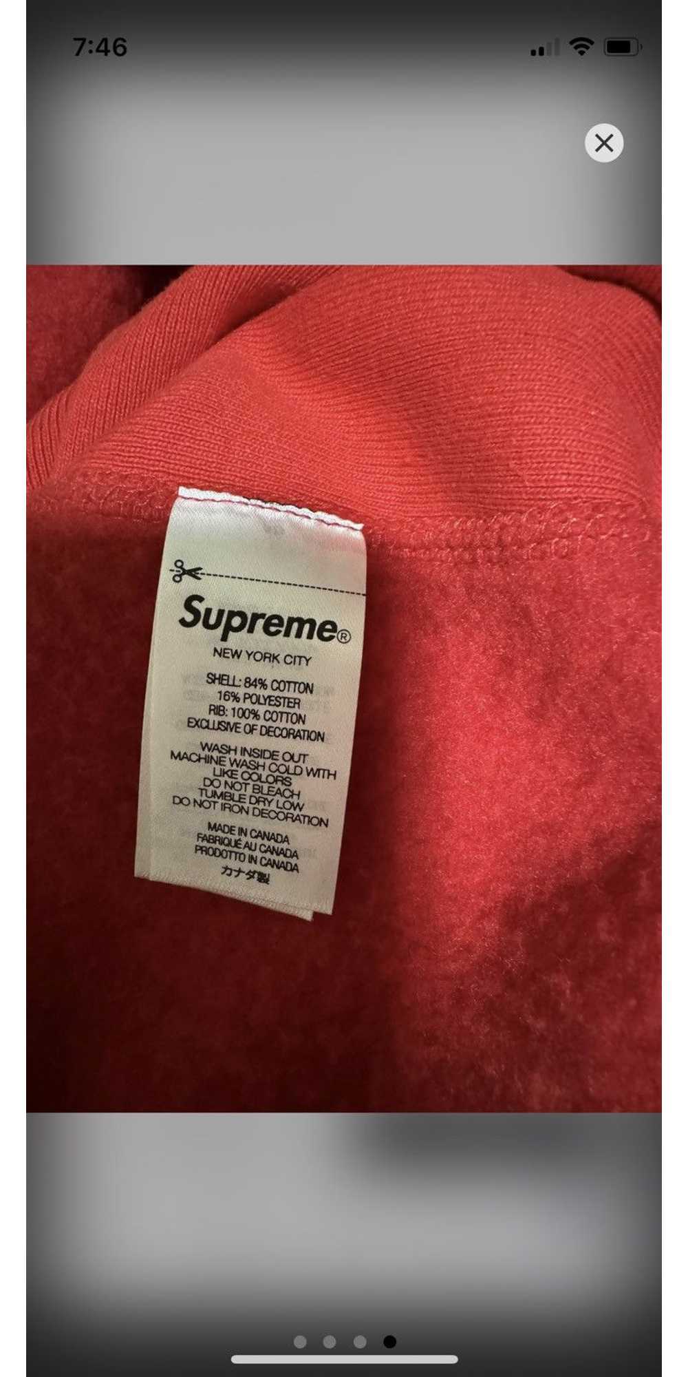 Supreme SS18 Supreme Cord Collegiate Logo Hoodie … - image 8