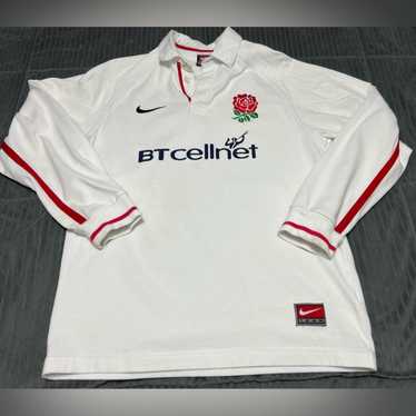 Nike Vintage ENGLAND Rugby Shirt Men's NIKE Home … - image 1