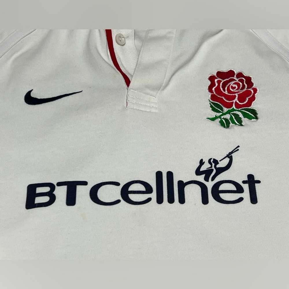 Nike Vintage ENGLAND Rugby Shirt Men's NIKE Home … - image 3