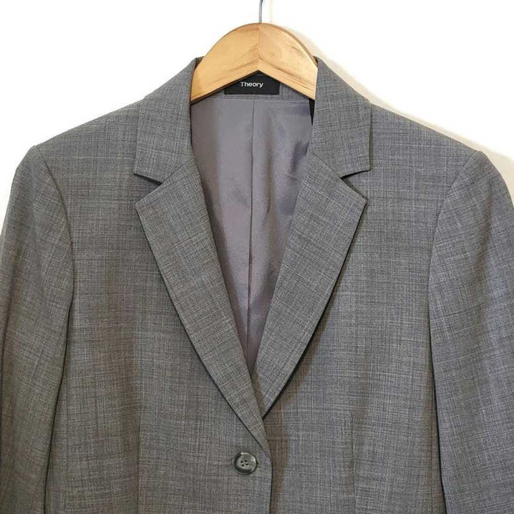 Theory Wool suit jacket - image 3