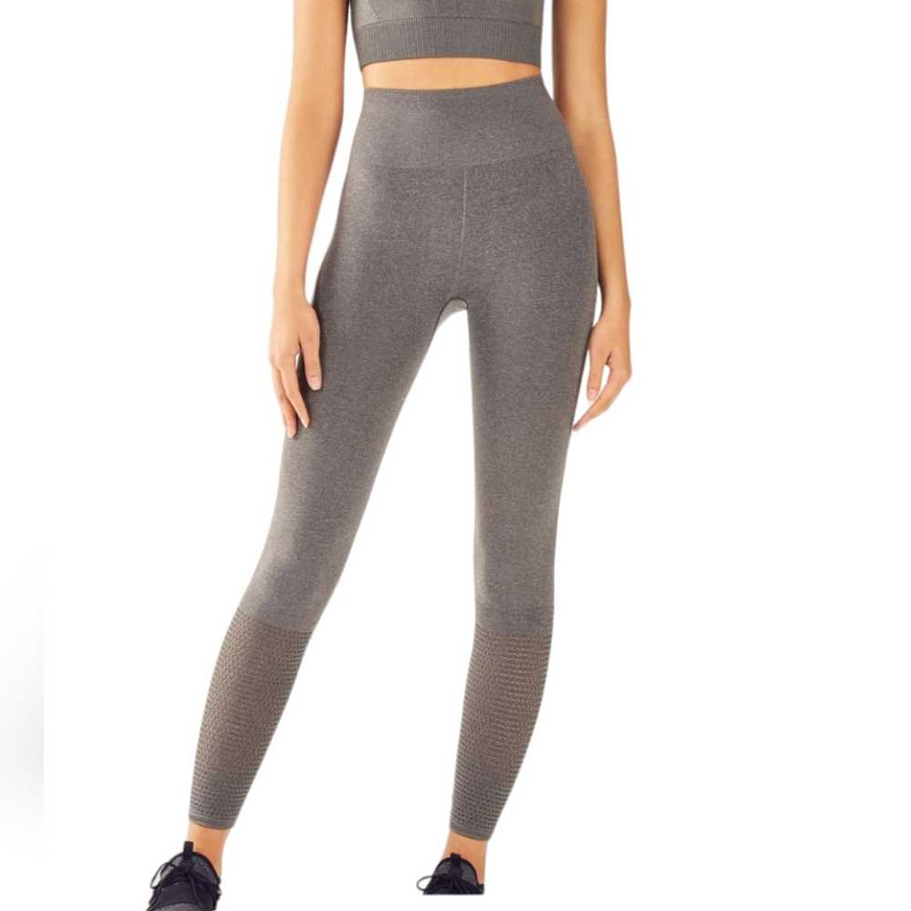 Fabletics Fabletics Seamless Gray Legging full le… - image 1