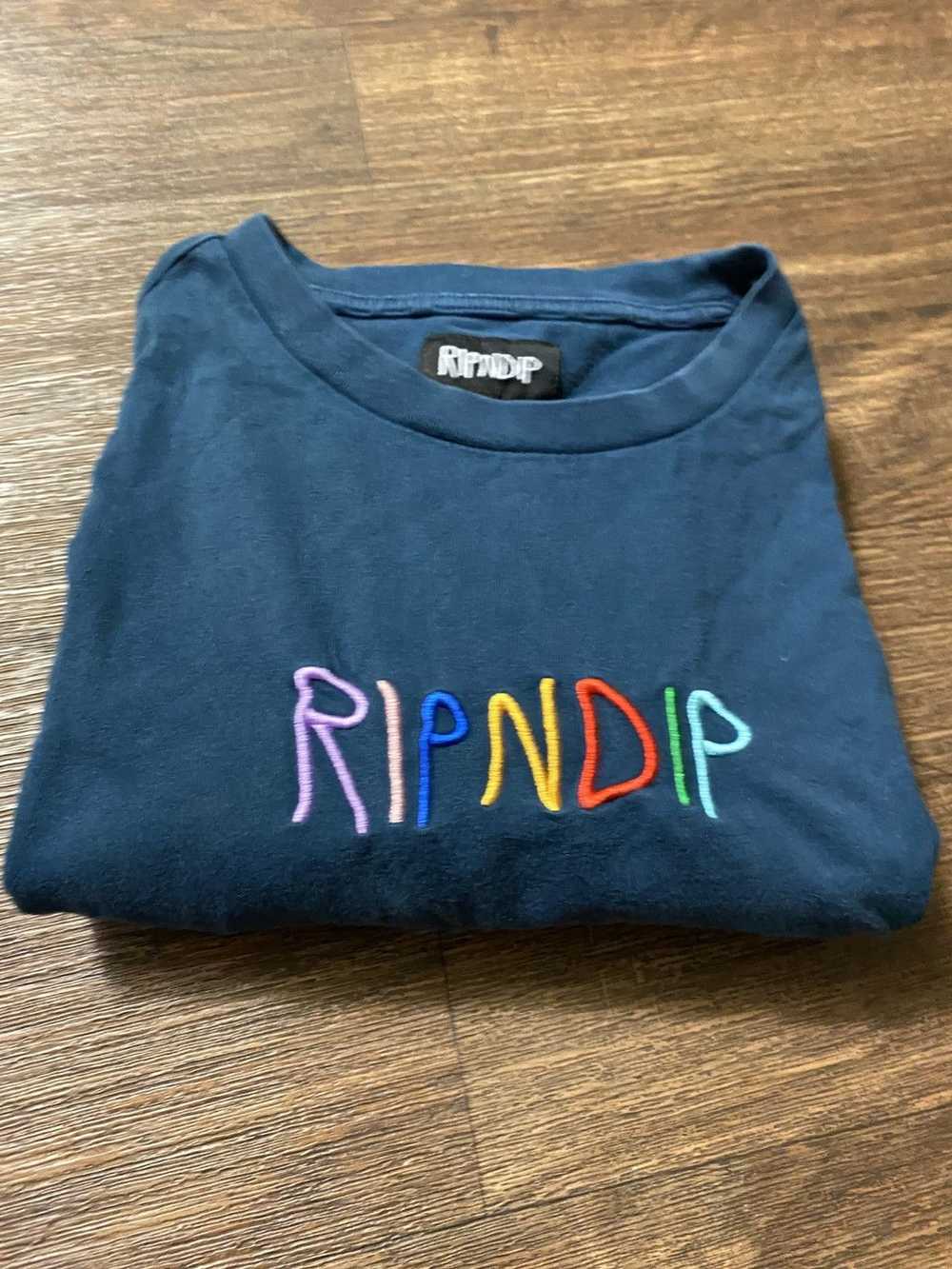 Rip N Dip RIP N DIP EMBROIDERED LOGO T-SHIRT - image 1