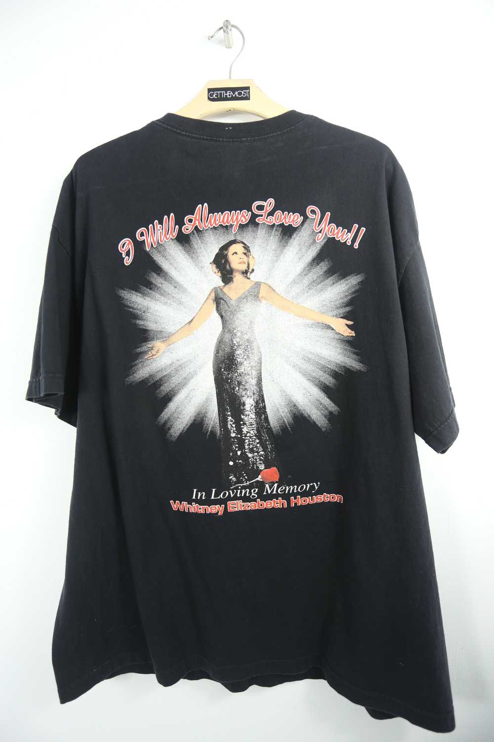 Rap Tees × Vintage Whitney Houston In Loving Memo… - image 2