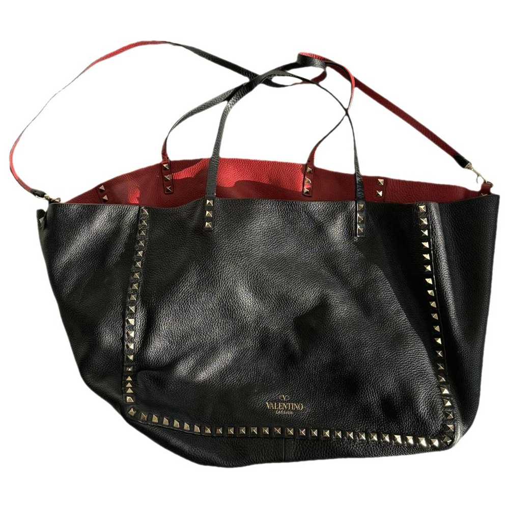 Valentino Garavani Rockstud leather tote - image 1