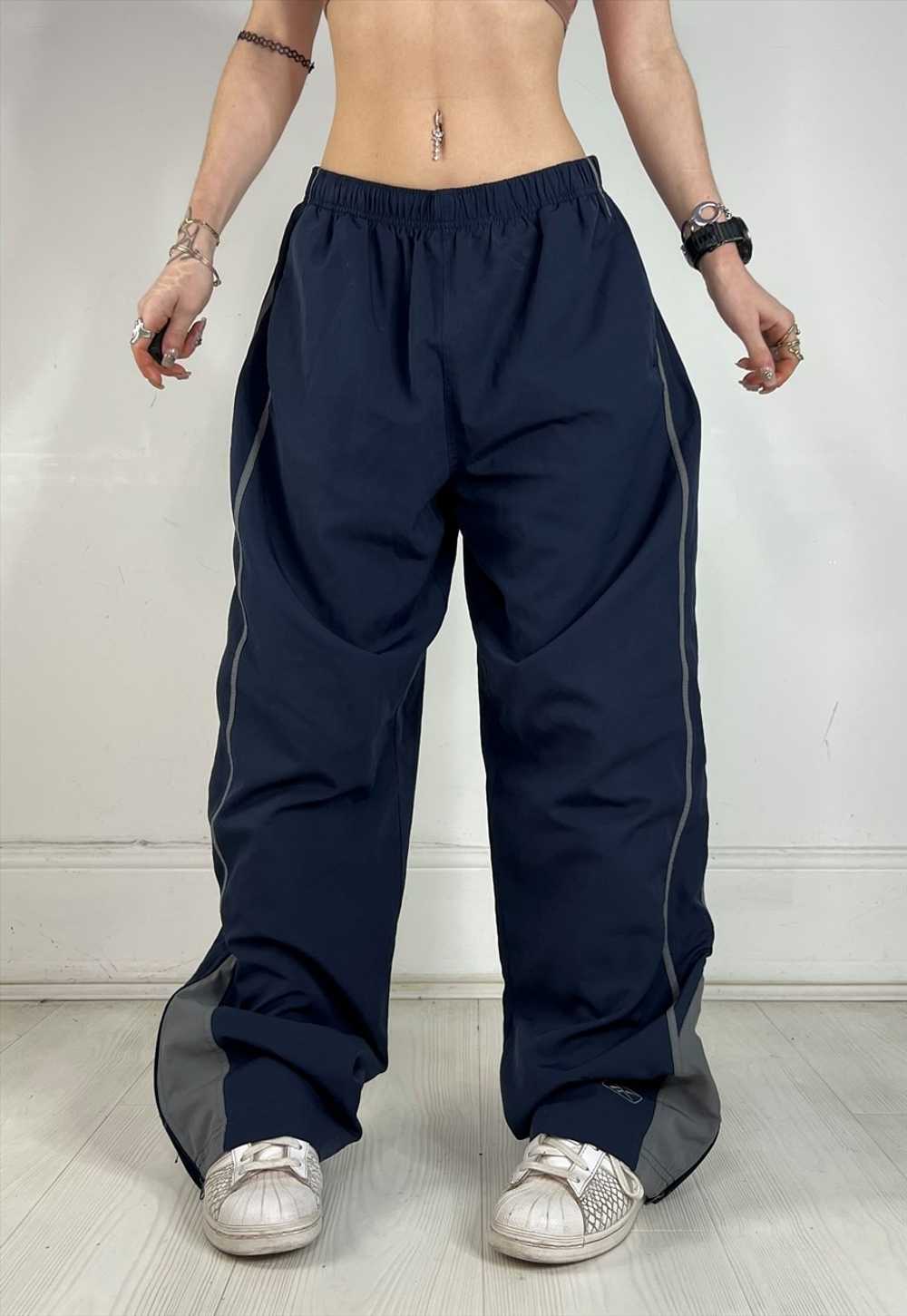 Vintage Y2k Joggers Reebok Baggy Loose Tracksuit … - image 1