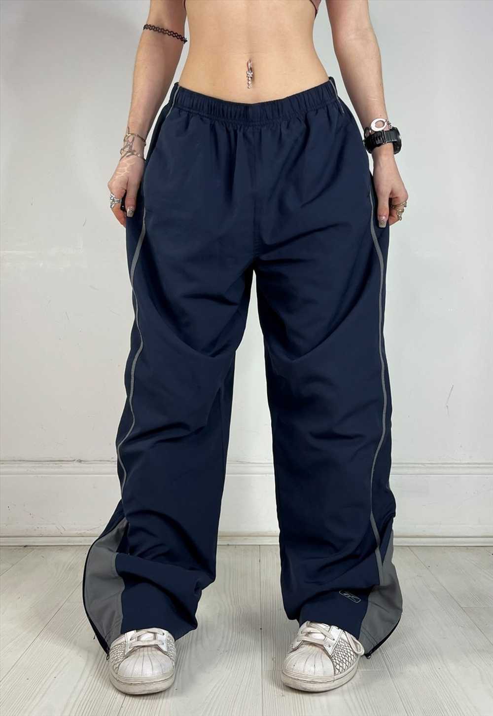 Vintage Y2k Joggers Reebok Baggy Loose Tracksuit … - image 2