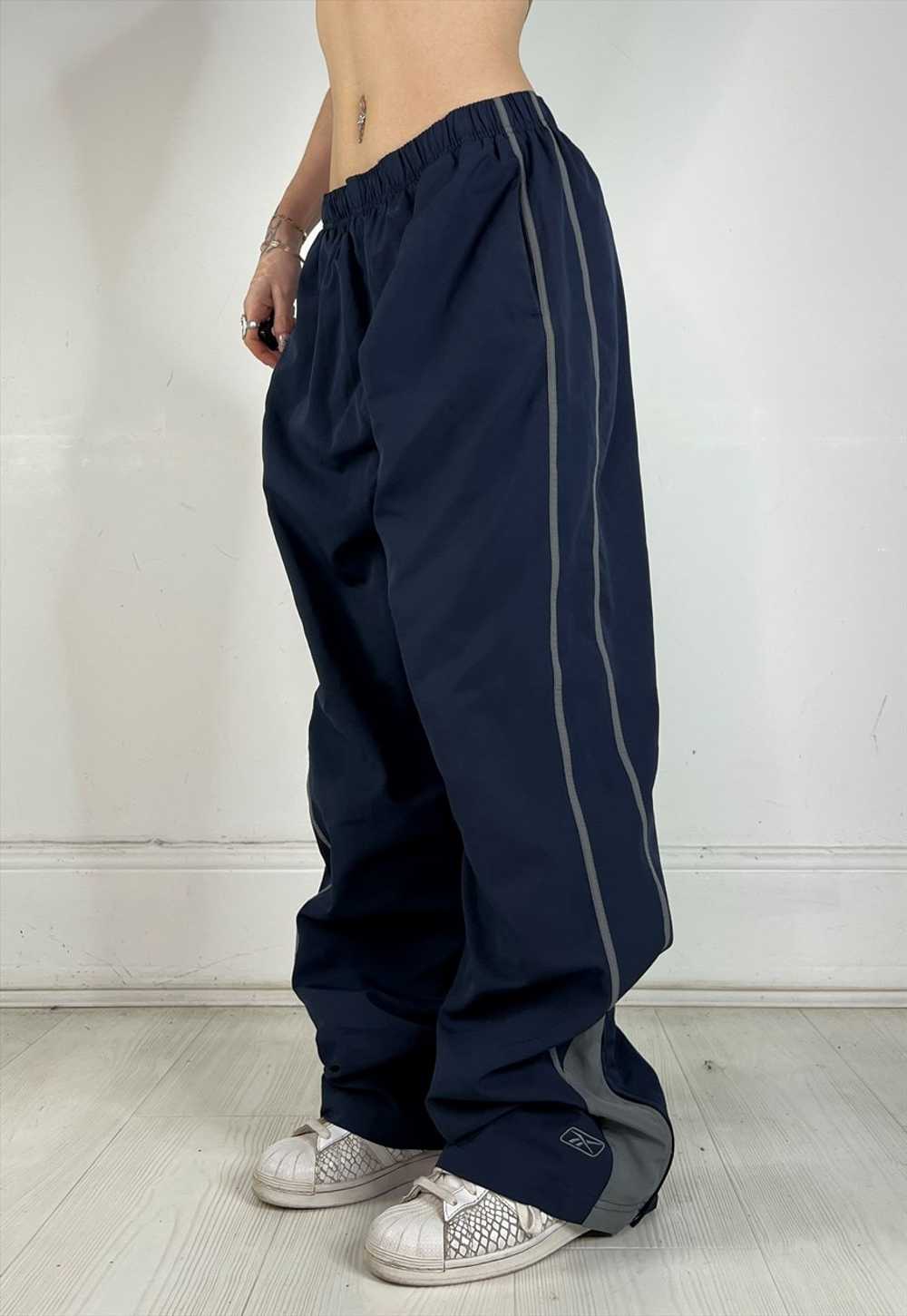 Vintage Y2k Joggers Reebok Baggy Loose Tracksuit … - image 4