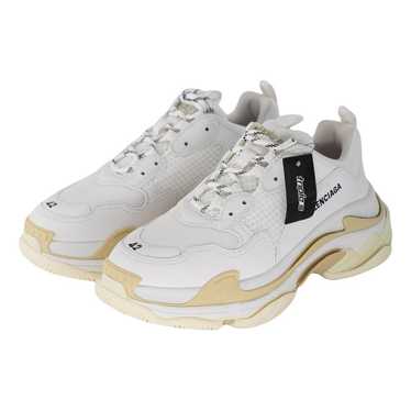 Balenciaga Triple S leather trainers - image 1