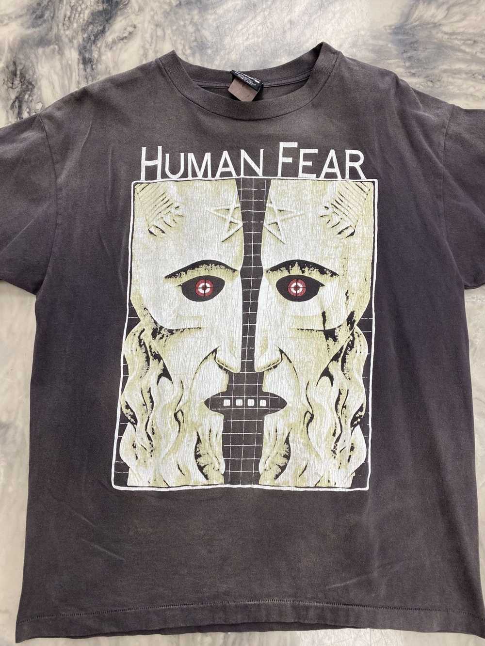 Saint Michael Saint Michael human fear tee black … - image 2