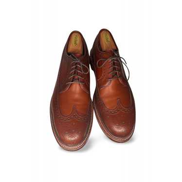 Alden - Men's Black Calfskin Wing Tip Blucher
