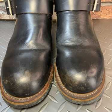 靴 90's REDWING 2268 us8D \"PT91 print tag\" 90s RED WING PT91 2268 エンジニアブーツ 後期刺繍タグ US7 USA