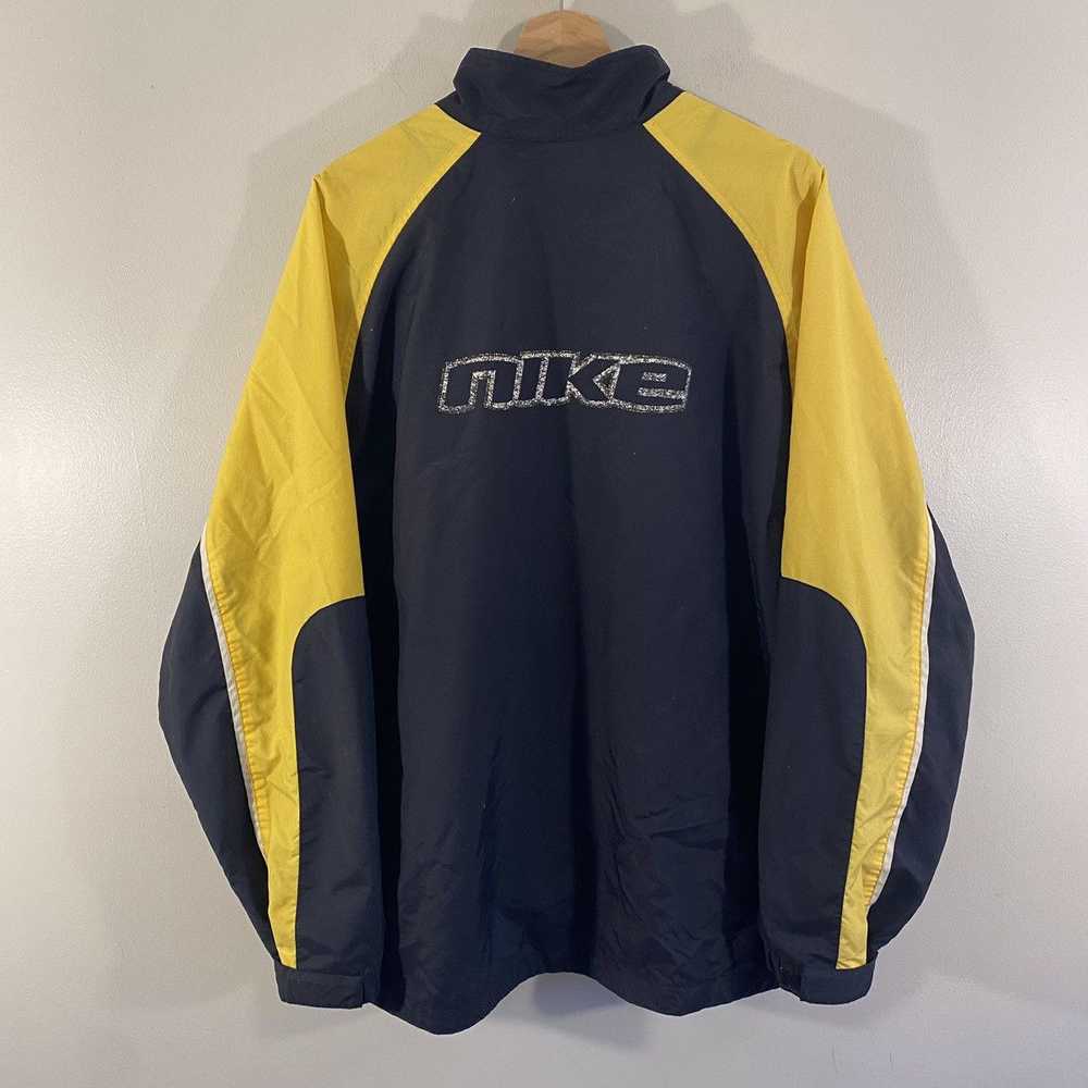 Nike × Vintage Vintage 90s Nike Zip Up Windbreake… - image 1