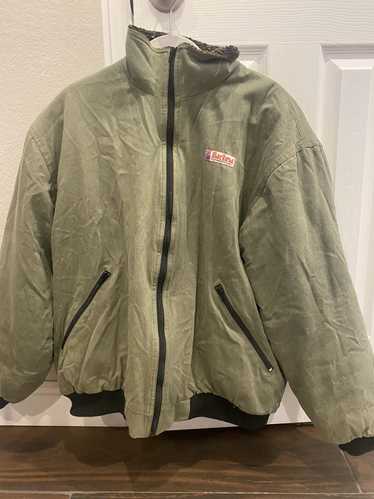 Manresa Manresa fleece lined waxed bomber - image 1