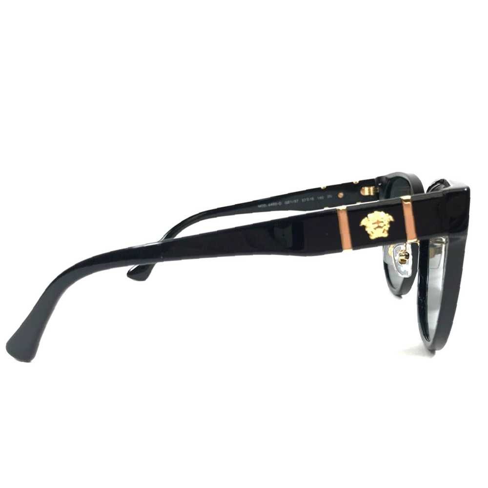 Versace Luxurious Black Gold Cat Eye Frames with … - image 5