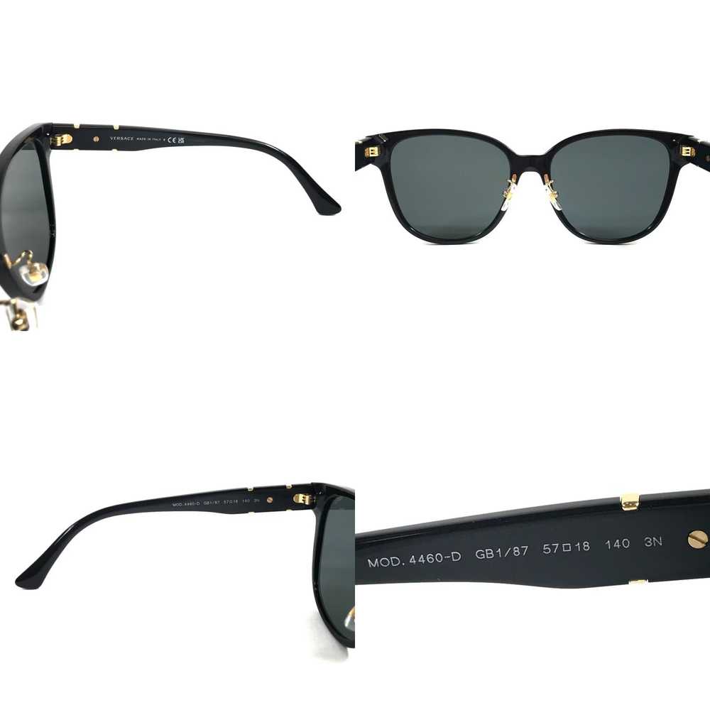 Versace Luxurious Black Gold Cat Eye Frames with … - image 8