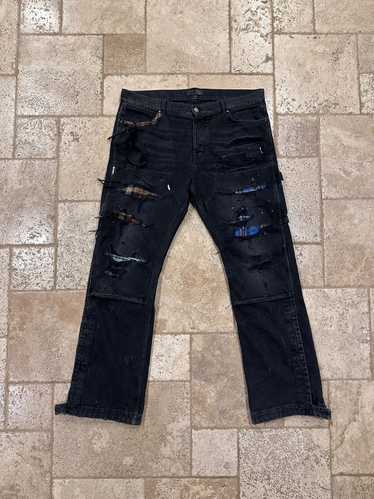 Amiri denim patch jeans - Gem