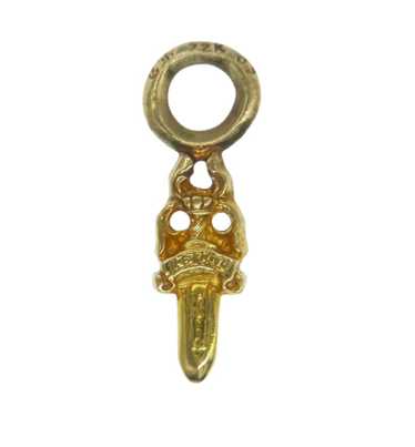 Chrome Hearts Chrome Hearts 22K Gold Dagger Penda… - image 1