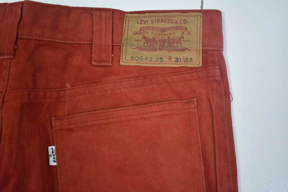 Levi's × Vintage Vintage 70's Levis 606 Big E Fla… - image 4