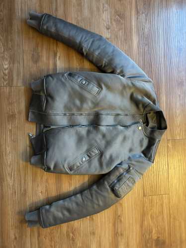 ジャケット RICK OWENS SATIN FABRIC BOMBER Rick Owens Duchesse-satin Bomber Jacket In Purple | ModeSens