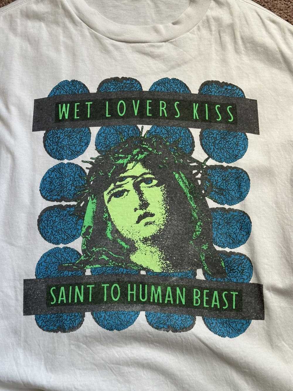 Saint Michael Saint Michael WET LOVERS KISS Tee - image 2