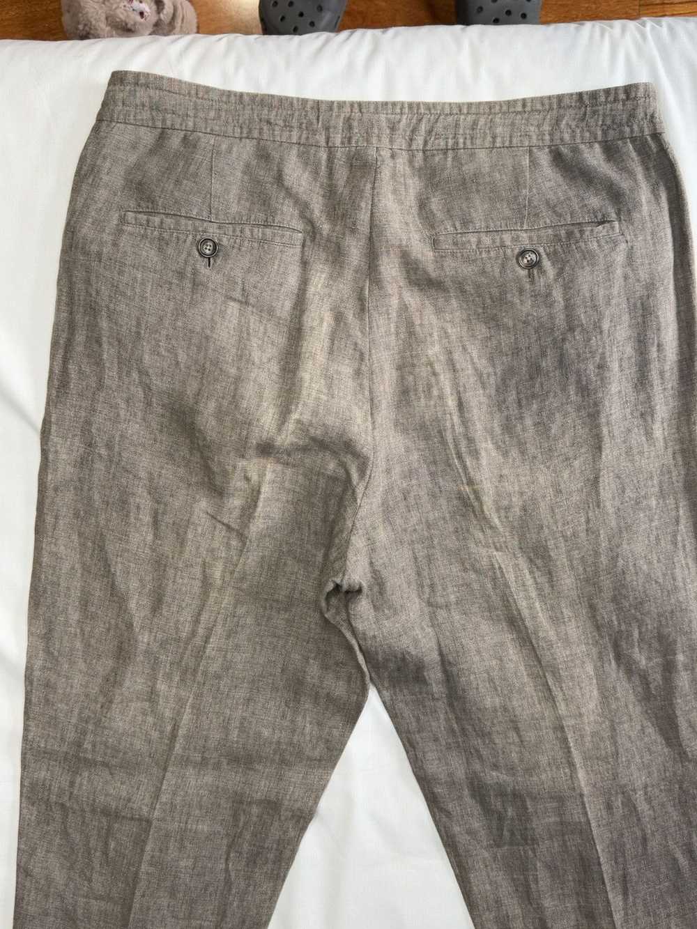 Ermenegildo Zegna Ermenegildo Zegna Linen Trousers - image 12