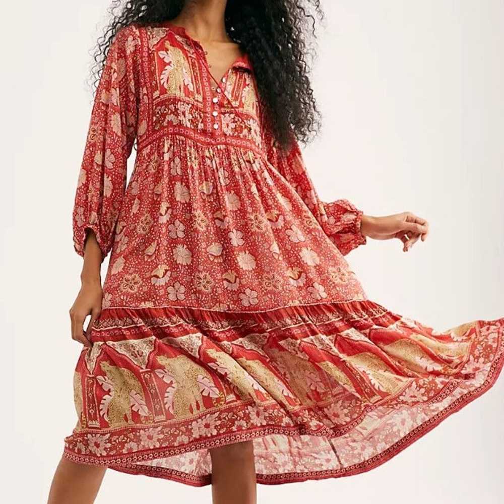 Spell Spell & The Gypsy Poinciana Gown Midi Dress… - image 1