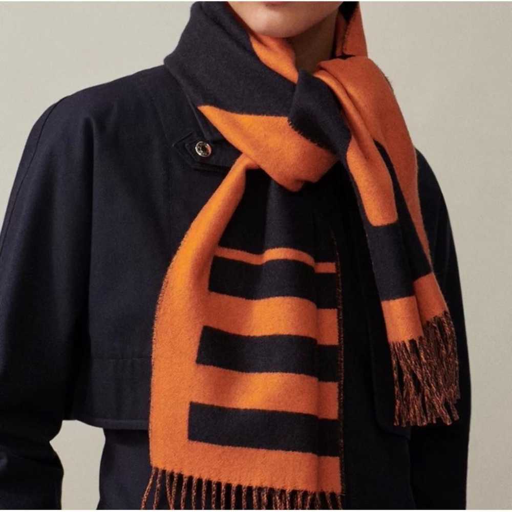 Hermès Châle 140 cashmere stole - image 6