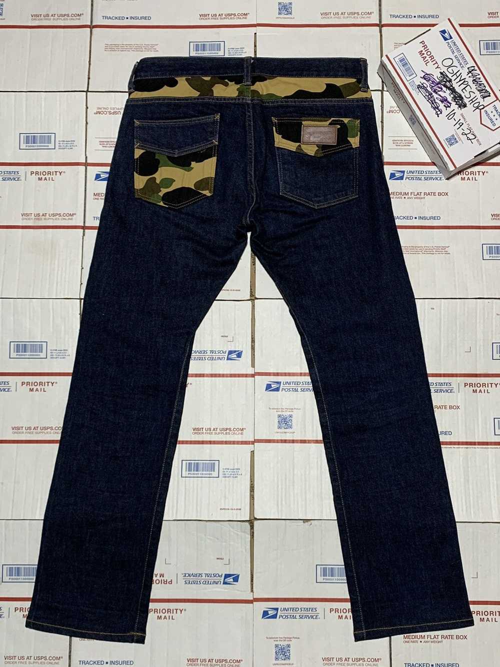 Bape Bape Camo Jeans - image 1