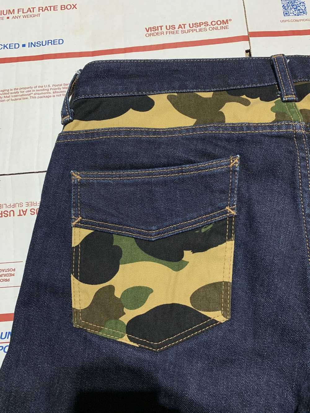 Bape Bape Camo Jeans - image 3