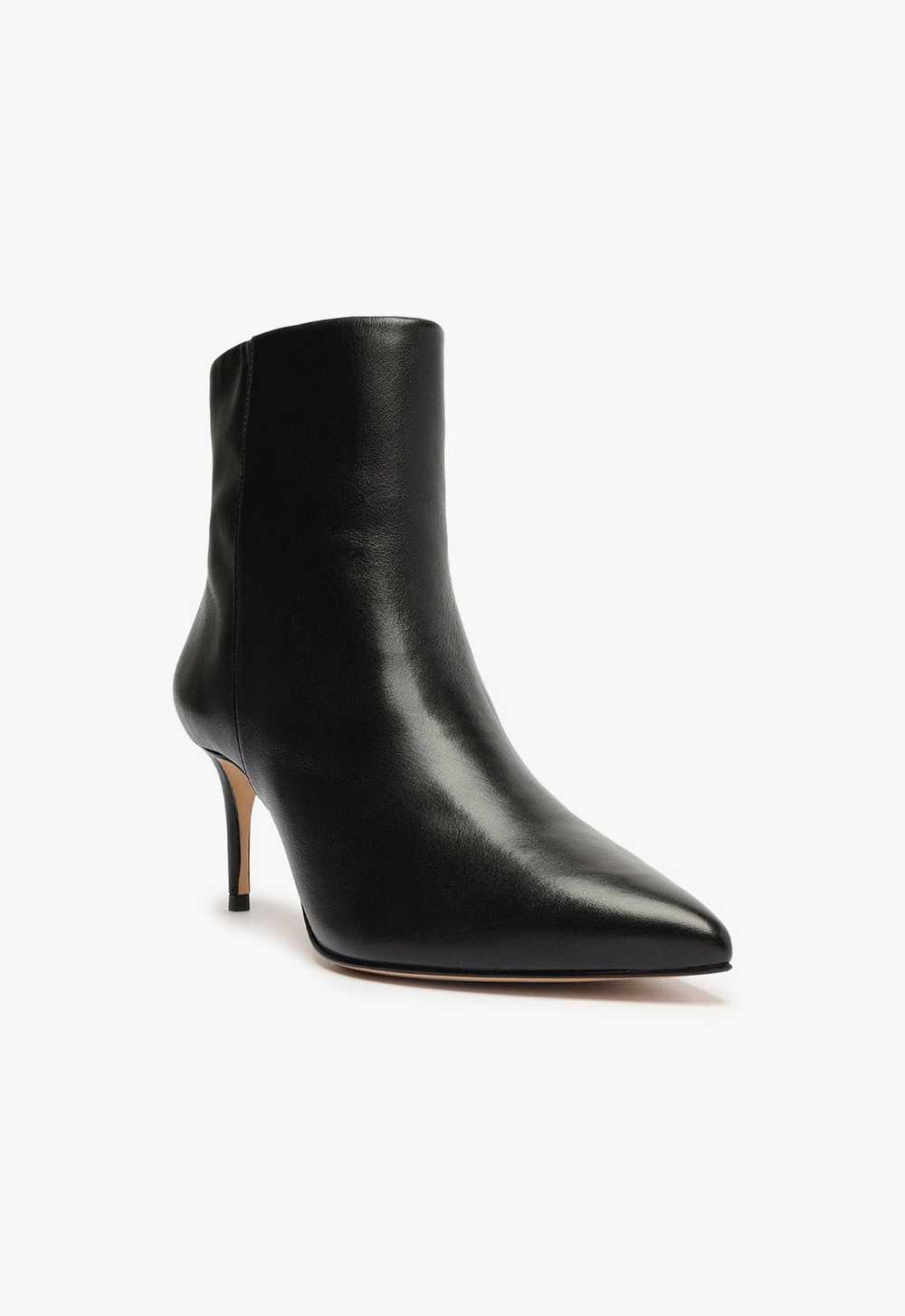 SCHUTZ Magali Mid Leather Bootie - image 2