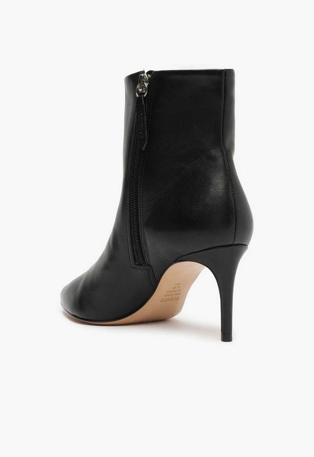 SCHUTZ Magali Mid Leather Bootie - image 3